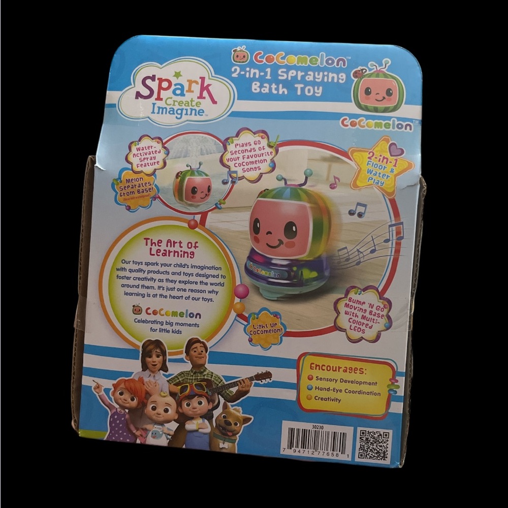 2-in-1 Spraying Bath Toy - Blue and Pink - Picture 2 of 3